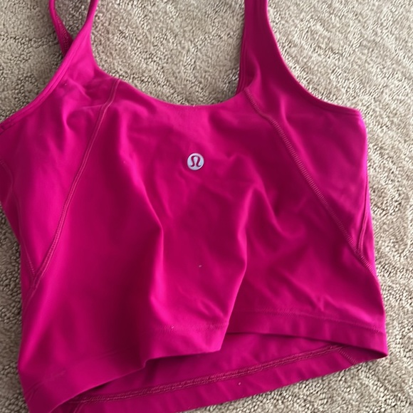 lululemmon rippend raspberry align tank - Picture 2 of 2